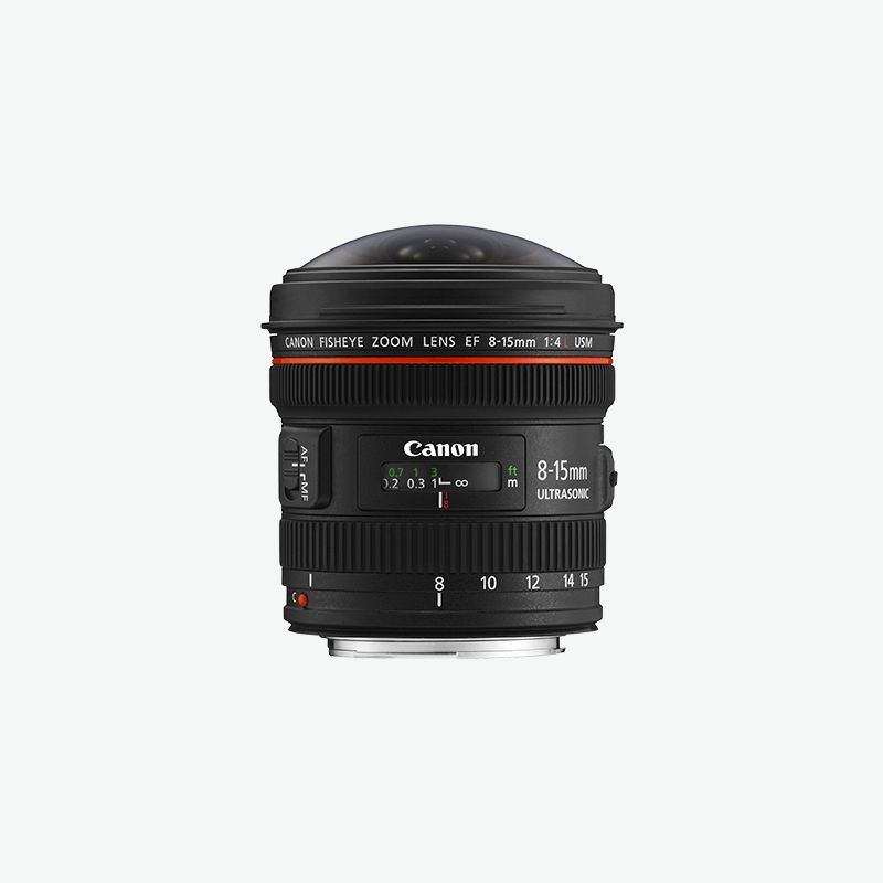 Canon EF 8-15mm f 4L Fisheye USM